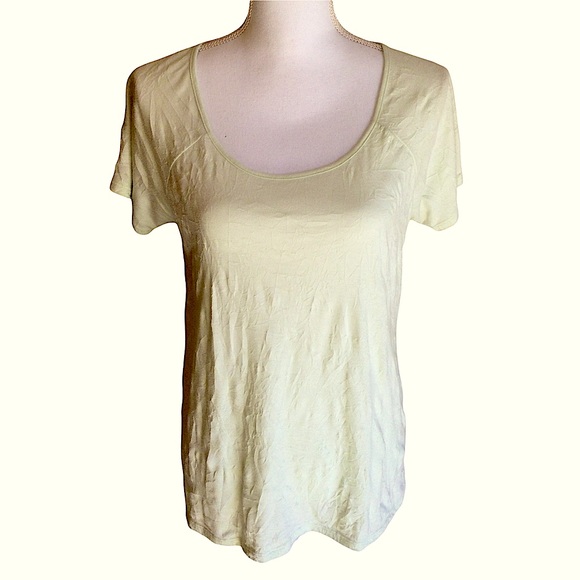 J.Jill Light Green Short Sleeved Tee Shirt - Picture 1 of 10